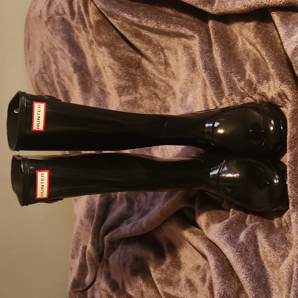 Hunter Black Women's Winter & Rain Boots